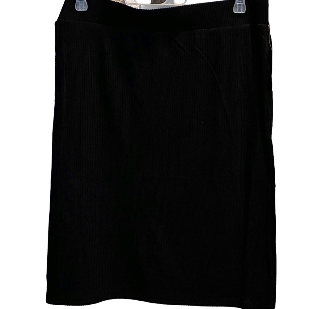 NWT Black Skirt with Side Split